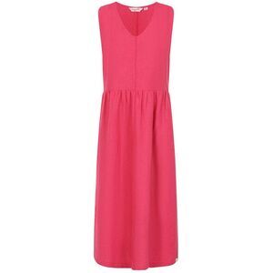 Lazy Jacks Womens/Ladies Linen Maxi Dress / Cherry